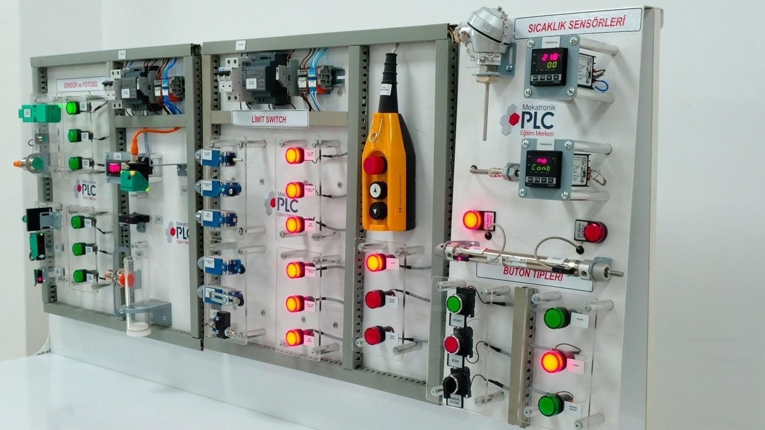 Orta seviye PLC ve HMI eğitimi