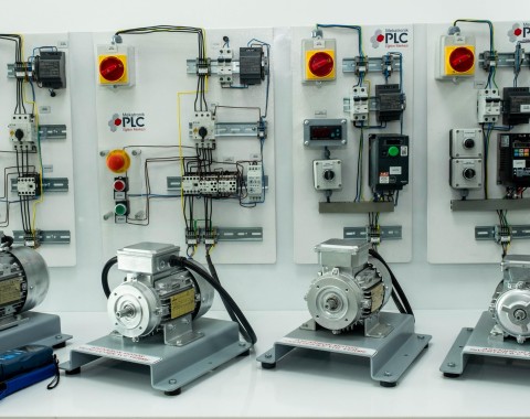 Asynchronous Motors and Inverter Set